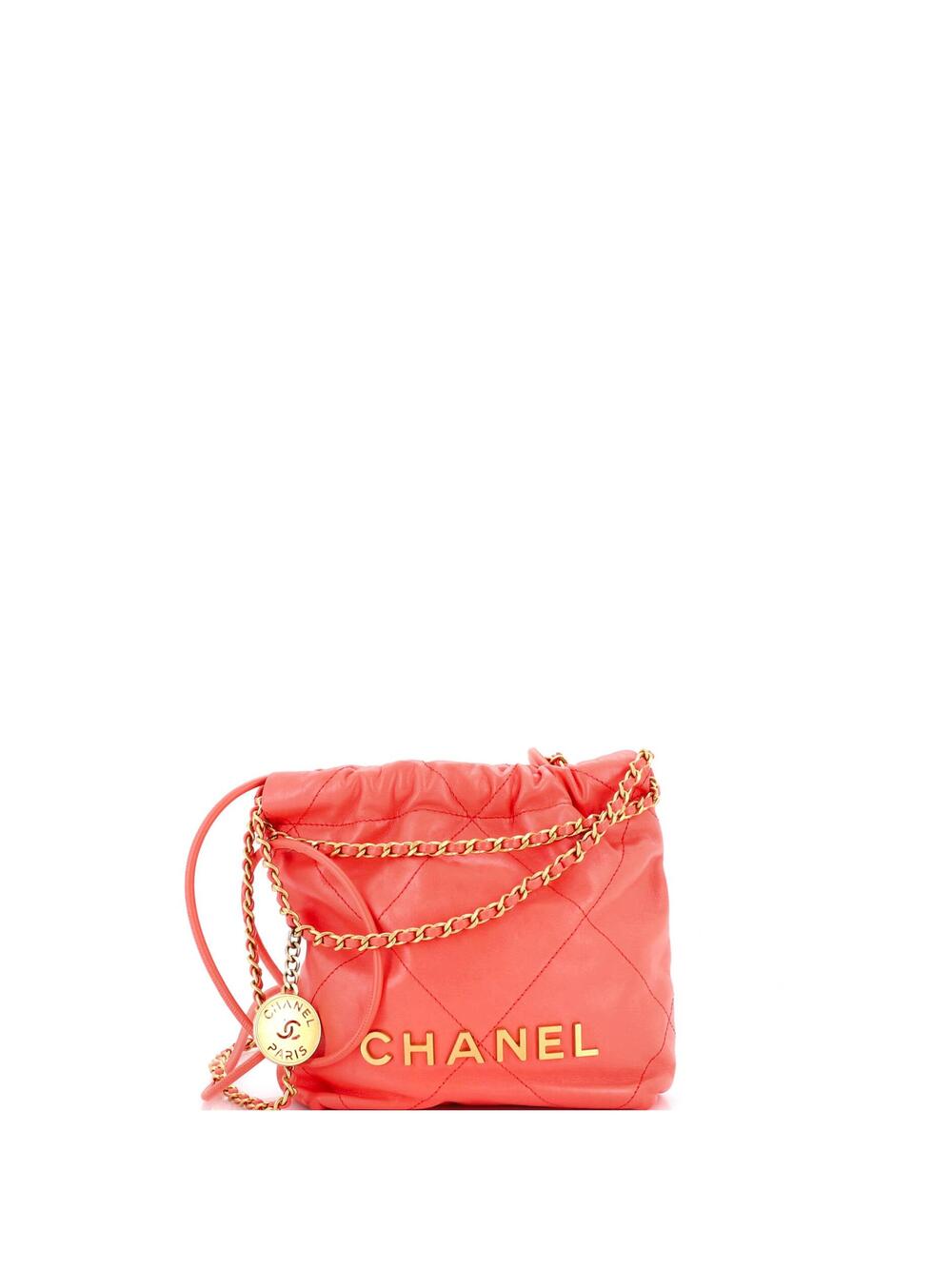 Chanel 22 Chain Hobo Quilted Calfskin #251843C49B
